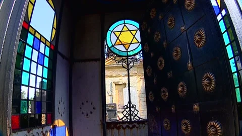 Jewish crypt Stock Footage 117313411