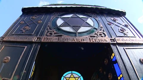 Jewish crypt Stock Footage 117313506