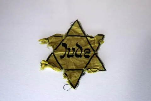 Jewish star Holocaust, war conflict, xenophobia Stock Photos