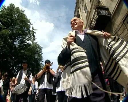 The Jewish wedding Stock Footage 10567976