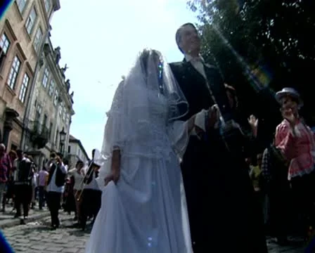 The Jewish wedding Stock Footage 10568012