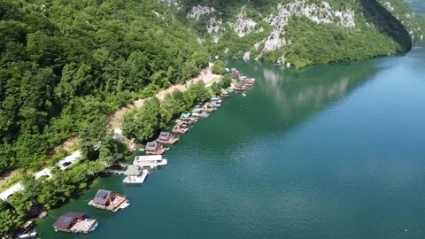 Jezero Perucac Video stock 278090984
