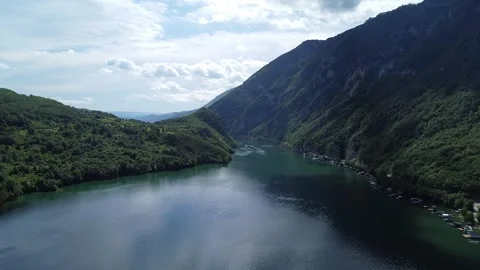 Jezero Perucac Video stock 278090989