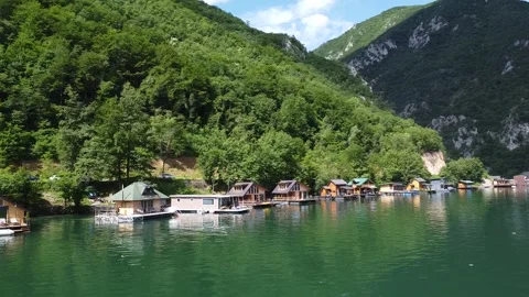 Jezero Perucac Video stock 278090998