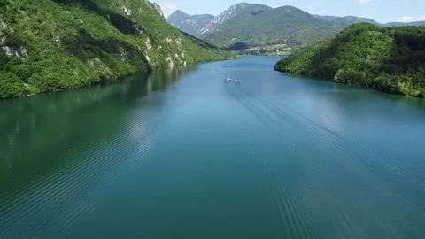 Jezero Perucac Video stock 278091020