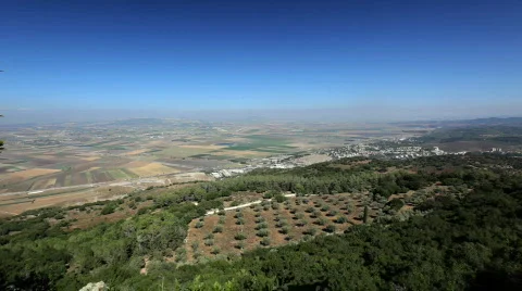 Jezreel_valley_06 Video stock 514705