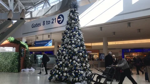 JFK T5 scene Stock Footage 120813351