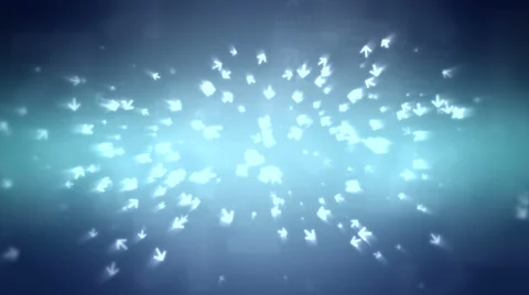 JHD - eMD - arrowSpin - blue Video stock 1039375