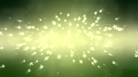 JHD - eMD - arrowSpin - green Video stock 1039636