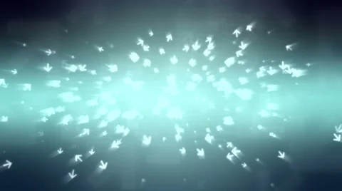 JHD - eMD - arrowSpin - ice Video stock 1039711