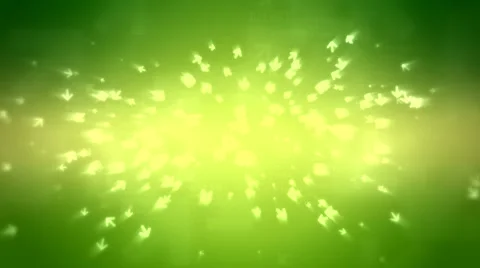 JHD - eMD - Arrowspin - lime Stock Footage