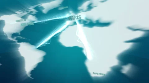 JHD - eMD - Global Exchange - blue Video stock 1039660