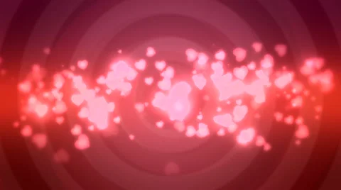 JHD - eMD - Hearts - red Video stock 1039814