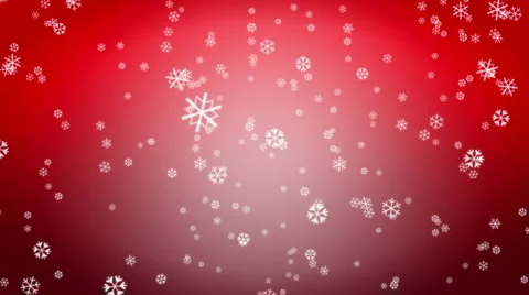 JHD - eMD - Snow Flakes - red Video stock 1041744