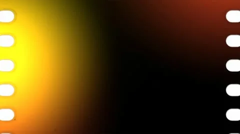 JHD - Light Leak - orange transport Stock Footage