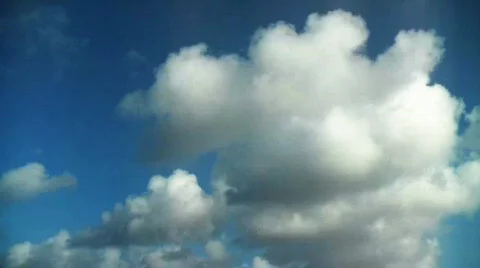 JHD - Sky &amp; Clouds - Deep Blue Sky 00301 Video stock 378235