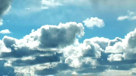 JHD - Sky &amp; Clouds - Sun to Snow Wheatherchange - Timelapse 00587 Video stock 376716
