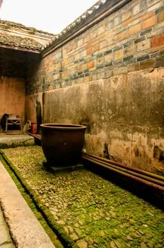 Jiangxi ancient architecture Stock Photos