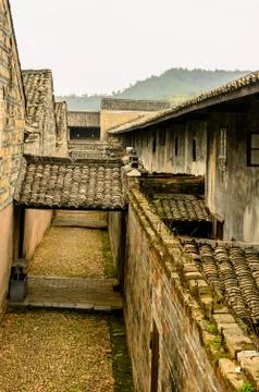 Jiangxi ancient architecture Stock Photos