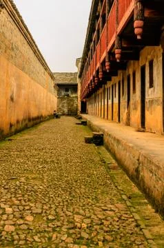 Jiangxi ancient architecture Stock Photos