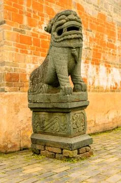 Jiangxi ancient architecture Stock Photos