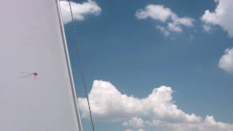 Jib and clouds Stock Footage 106457604