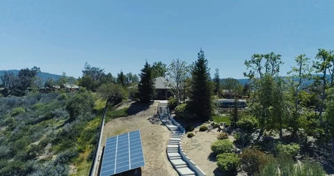 Jib Of Stairs Stock Footage 96032442