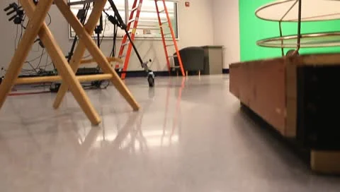 Jib up in TV Studio Vidéo 10728252