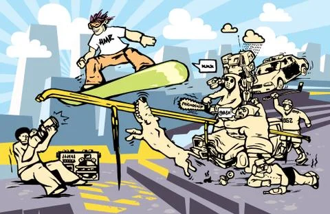 Jibber Stock Illustration