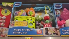Jiggle and Giggle Fishing Set Vtech, Stock Video