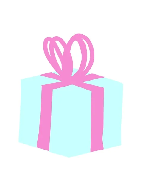 Jiggle and pause animation of gift wrapped present Stock Footage 324362931