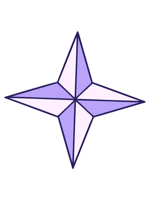 Jiggle and pause animation of iconic tattoo style image of a star Stock Footage 324269808
