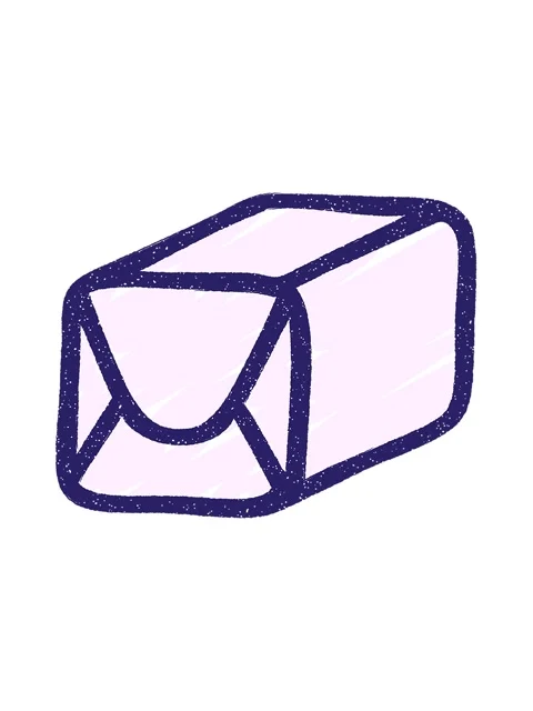 Jiggle and pause animation of Wrapped Parcel Chalk Drawing 库存影片 324256972