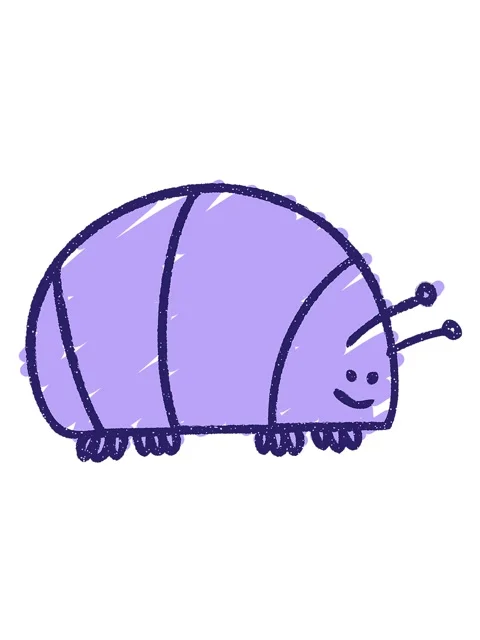 jiggle motion animation of bug Chalk Dra... | Stock Video | Pond5