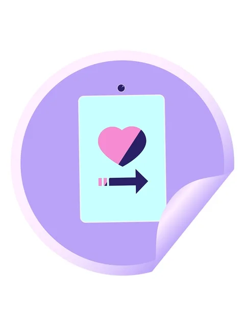 Jiggle motion animation of dating app on cell phone graphic vector illustra.. Stock Footage 324309366
