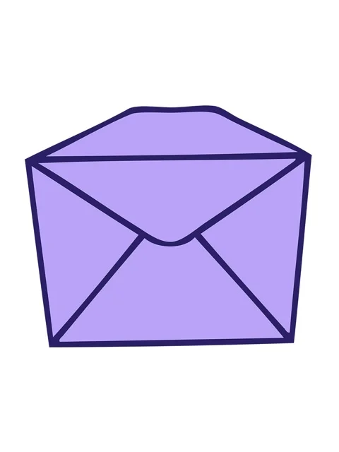 Jiggle motion animation of hand drawn quirky cartoon parcel Video stock 324324375