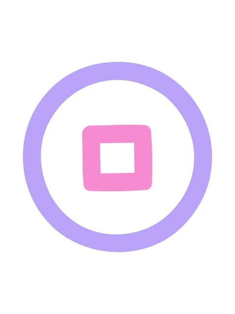 Jiggle motion animation of stop button symbol icon Stock Footage 324169301