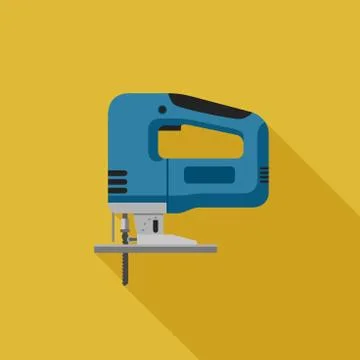 Jigsaw flat icon Stock Illustration