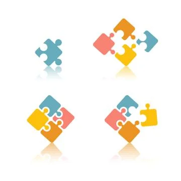 Jigsaw icon Stock Illustration