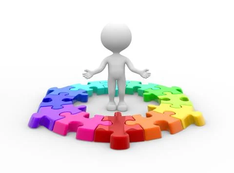 Jigsaw Stock Illustration