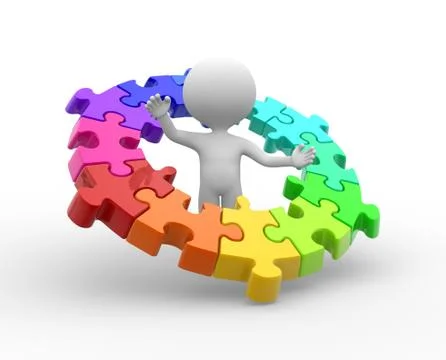 Jigsaw Stock Illustration