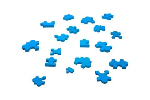 Jigsaw pieces 스톡 일러스트