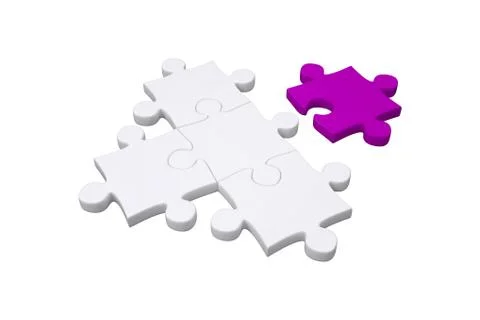 Jigsaw pieces 스톡 일러스트