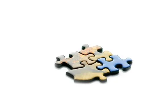 Jigsaw pieces Stock Photos
