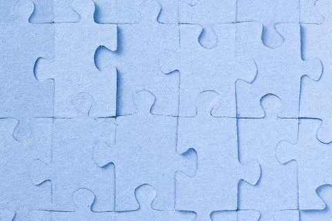 Jigsaw puzzle background Foto stock