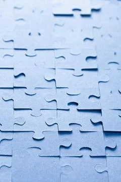 Jigsaw puzzle background Stock Photos