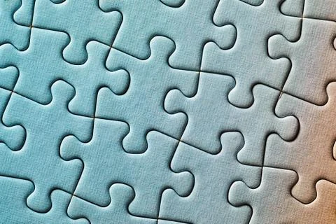 Jigsaw puzzle background Foto stock