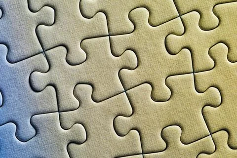 Jigsaw puzzle background Stock Photos