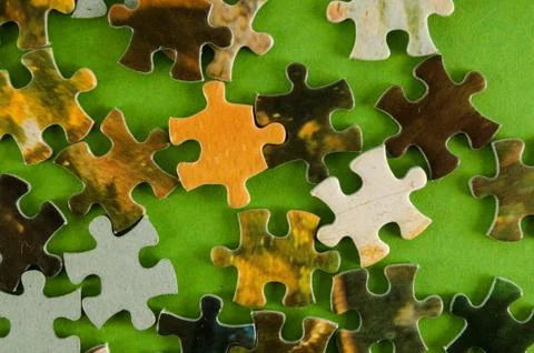 Jigsaw puzzle Background Stock-Fotos