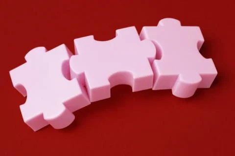 Jigsaw puzzle concept Foto stock